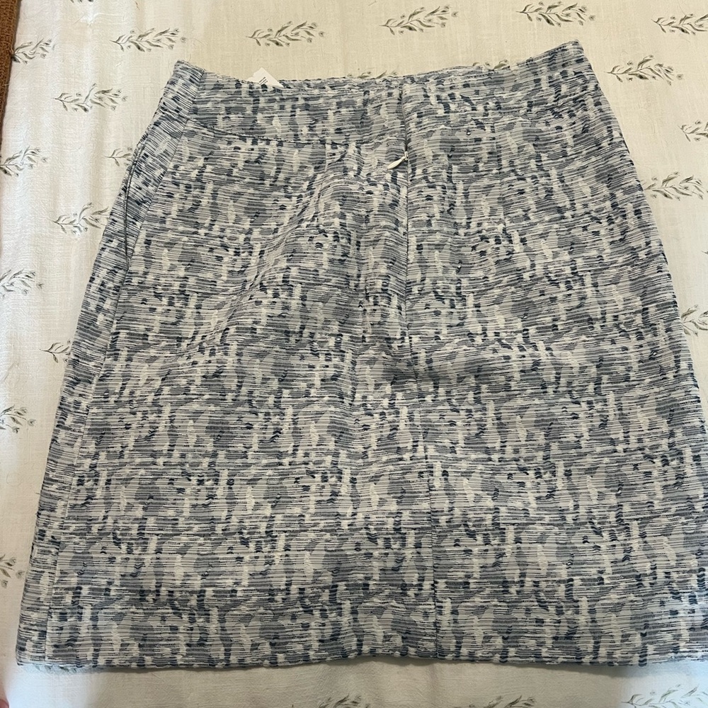 LOFT Gray Mini Pencil Skirt for Work